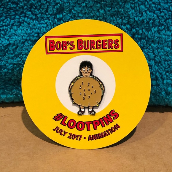 Gene Belcher burger suit pin - Picture 2 of 3